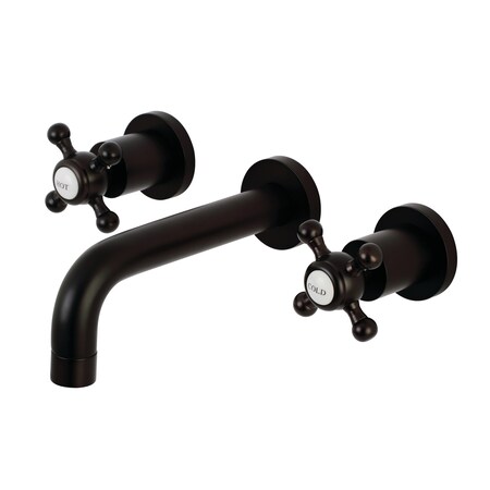 Metropolitan KS8125BX 2-Handle 8 in. Wall Mount Bathroom Faucet KS8125BX